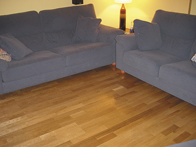 Parquet natural al menjador